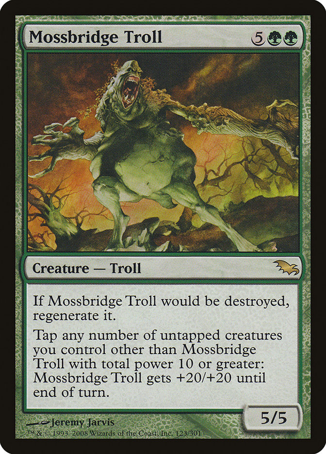 Mossbridge Troll [Shadowmoor] | I Want That Stuff Brandon