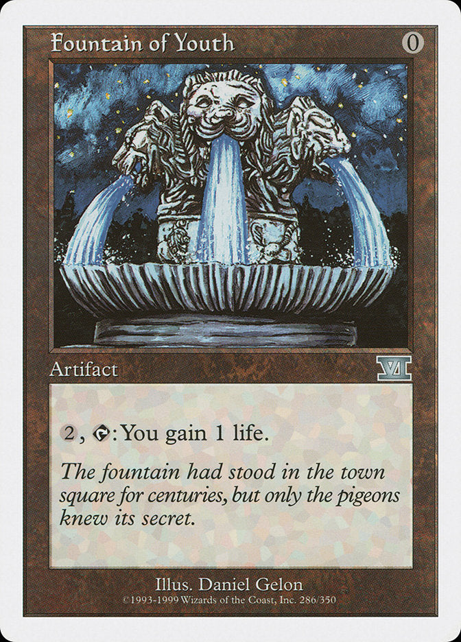Fountain of Youth [Classic Sixth Edition] | I Want That Stuff Brandon