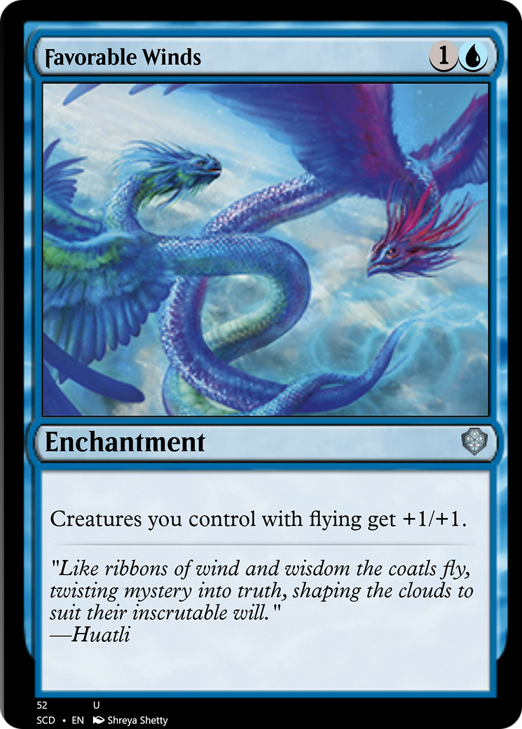 Favorable Winds [Starter Commander Decks] | I Want That Stuff Brandon