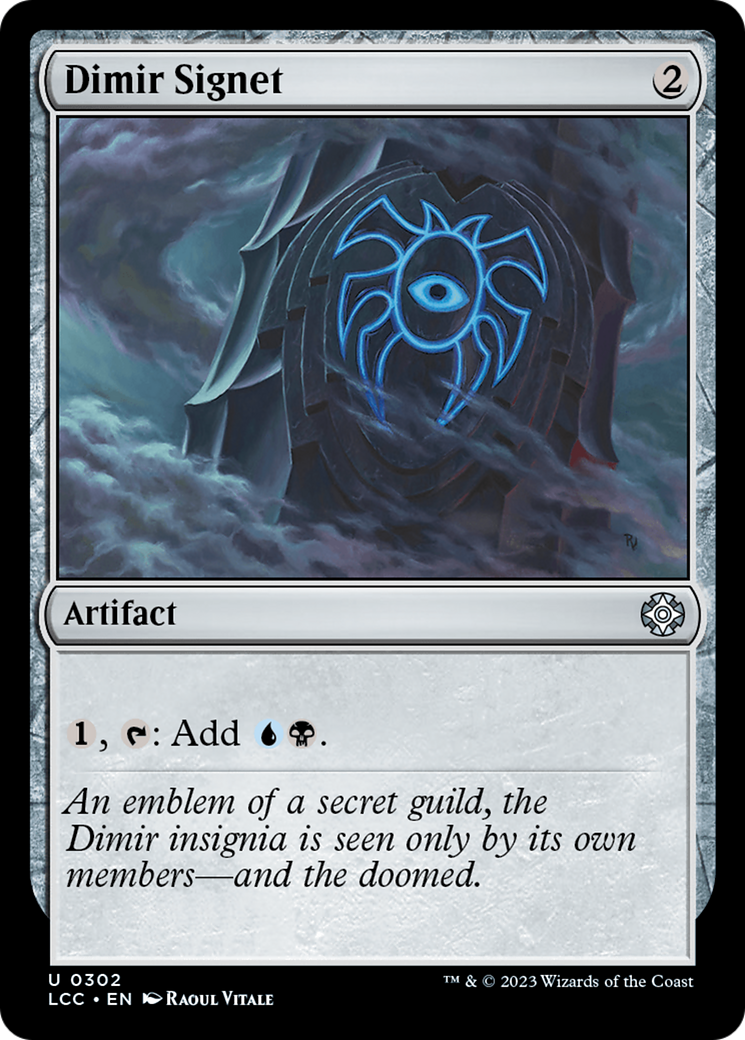 Dimir Signet [The Lost Caverns of Ixalan Commander] | I Want That Stuff Brandon