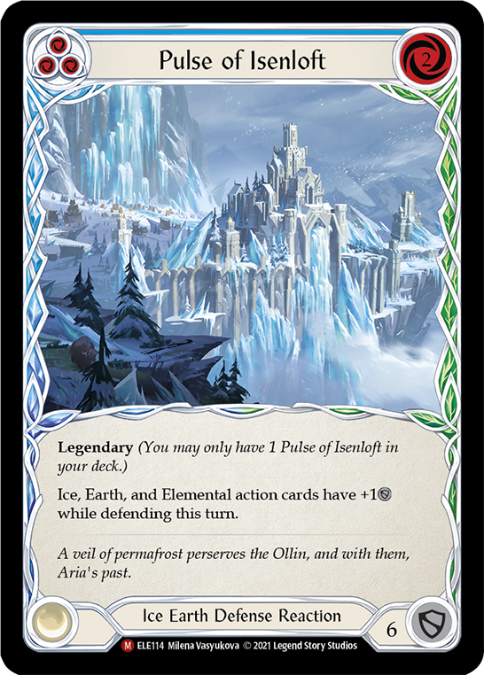 Pulse of Isenloft [ELE114] (Tales of Aria)  1st Edition Cold Foil | I Want That Stuff Brandon