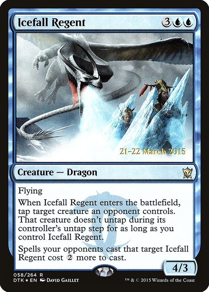 Icefall Regent [Dragons of Tarkir Prerelease Promos] | I Want That Stuff Brandon