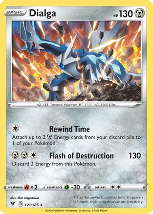 Dialga (121/185) (Theme Deck Exclusive) [Sword & Shield: Vivid Voltage] | I Want That Stuff Brandon