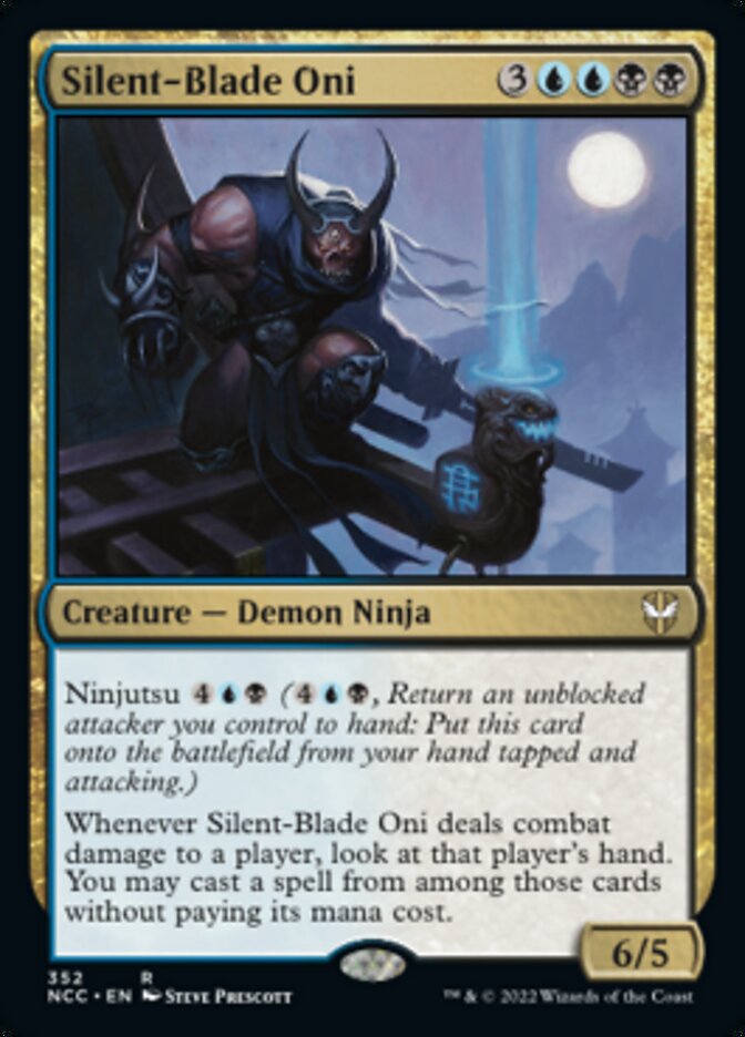 Silent-Blade Oni [Streets of New Capenna Commander] | I Want That Stuff Brandon