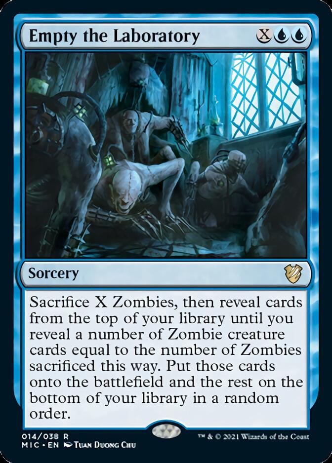 Empty the Laboratory [Innistrad: Midnight Hunt Commander] | I Want That Stuff Brandon