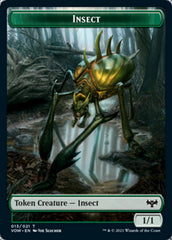 Insect // Treasure Double-Sided Token [Innistrad: Crimson Vow Tokens] | I Want That Stuff Brandon