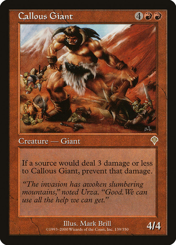 Callous Giant [Invasion] | I Want That Stuff Brandon