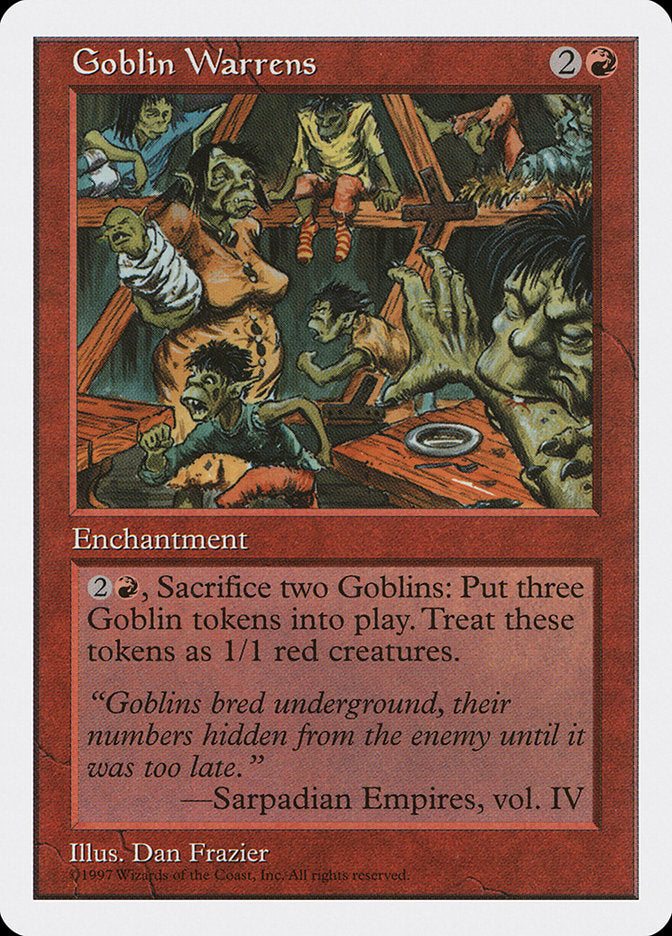 Goblin Warrens [Fifth Edition] | I Want That Stuff Brandon