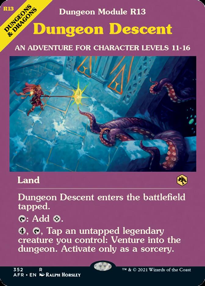 Dungeon Descent (Dungeon Module) [Dungeons & Dragons: Adventures in the Forgotten Realms] | I Want That Stuff Brandon