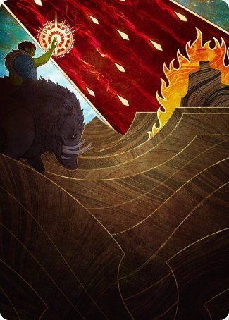 Stone Rain Art Card [Strixhaven: School of Mages Art Series] | I Want That Stuff Brandon