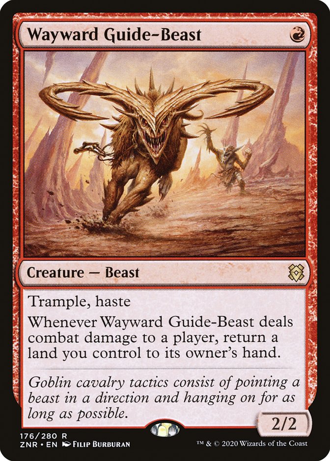 Wayward Guide-Beast [Zendikar Rising] | I Want That Stuff Brandon