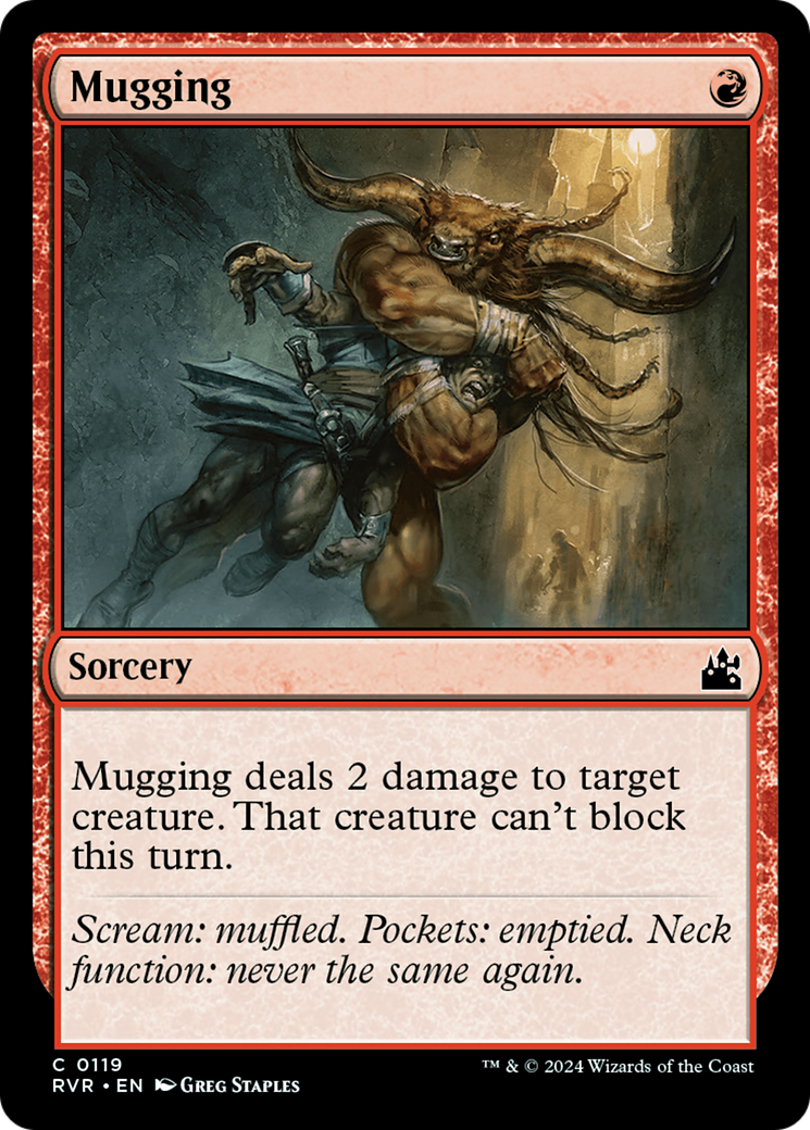 Mugging [Ravnica Remastered] | I Want That Stuff Brandon