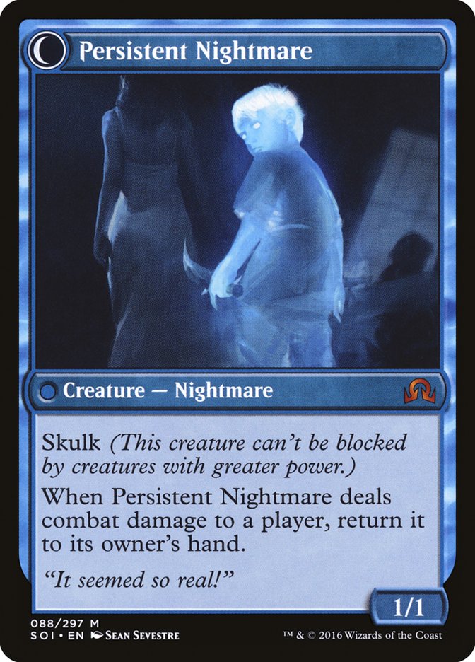 Startled Awake // Persistent Nightmare [Shadows over Innistrad] | I Want That Stuff Brandon