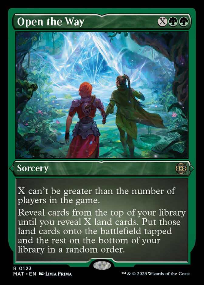 Open the Way (Foil Etched) [March of the Machine: The Aftermath] | I Want That Stuff Brandon