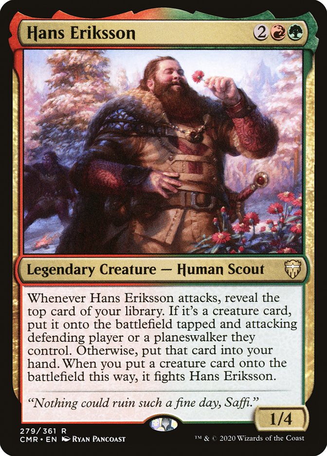 Hans Eriksson [Commander Legends] | I Want That Stuff Brandon