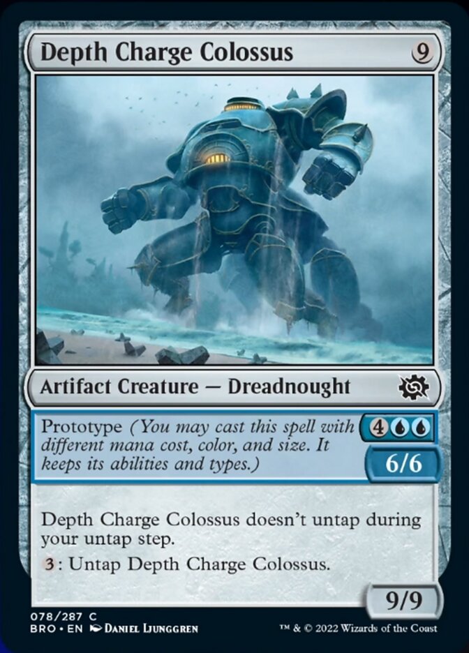 Depth Charge Colossus [The Brothers' War] | I Want That Stuff Brandon