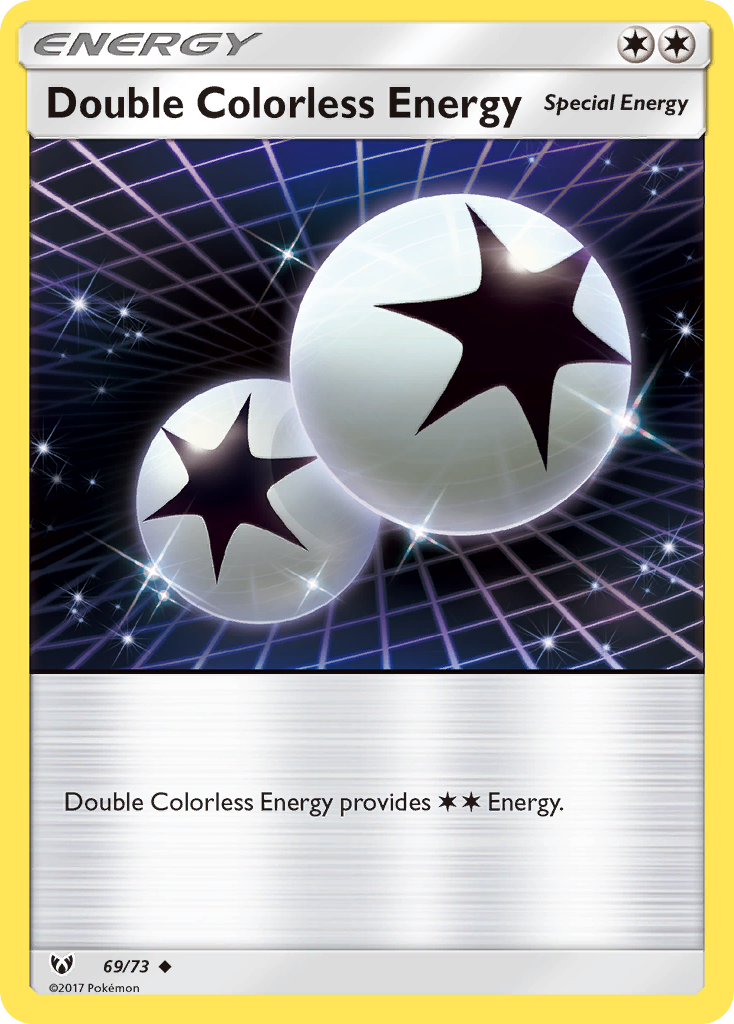 Double Colorless Energy (69/73) [Sun & Moon: Shining Legends] | I Want That Stuff Brandon