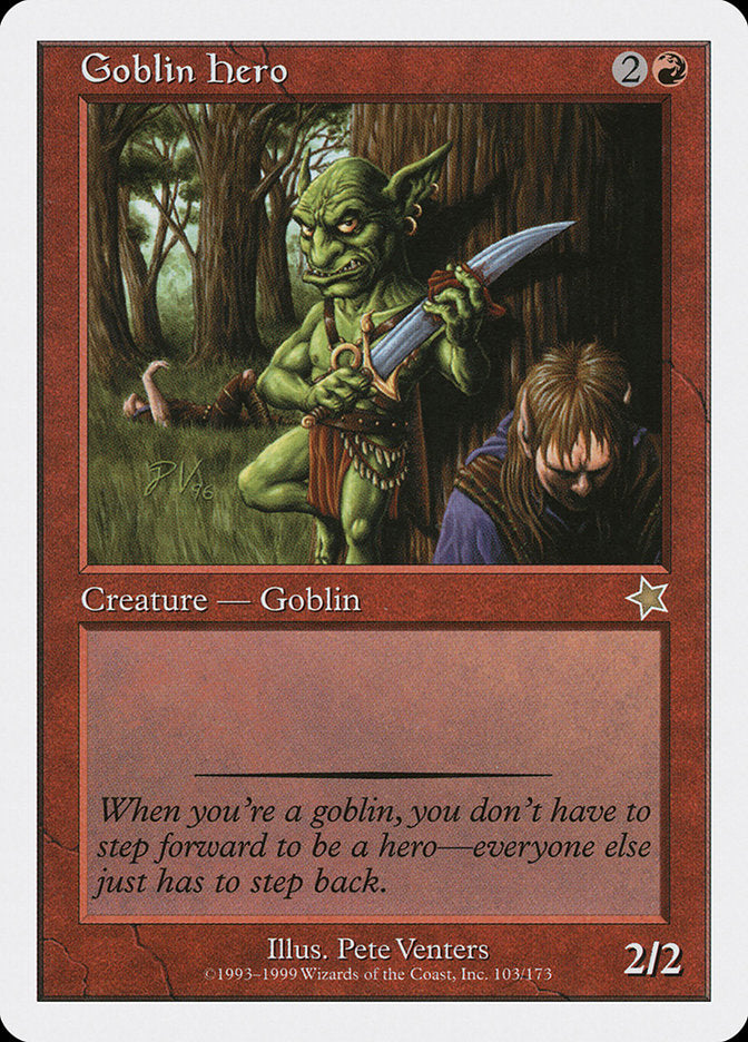 Goblin Hero [Starter 1999] | I Want That Stuff Brandon