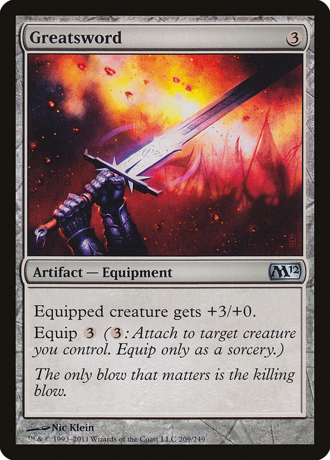 Greatsword [Magic 2012] | I Want That Stuff Brandon