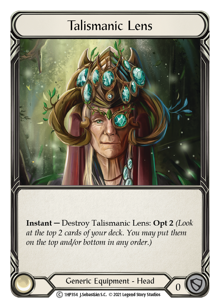 Talismanic Lens [1HP354] | I Want That Stuff Brandon