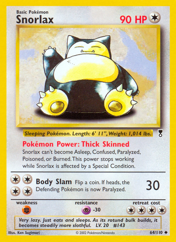 Snorlax (64/110) [Legendary Collection] | I Want That Stuff Brandon