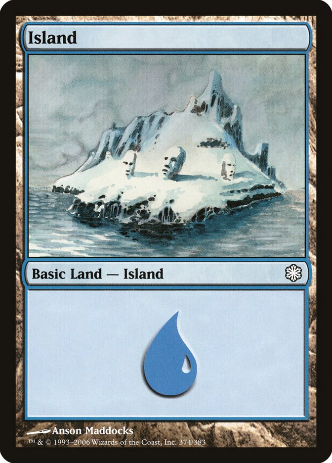 Island (374) [Coldsnap Theme Decks] | I Want That Stuff Brandon