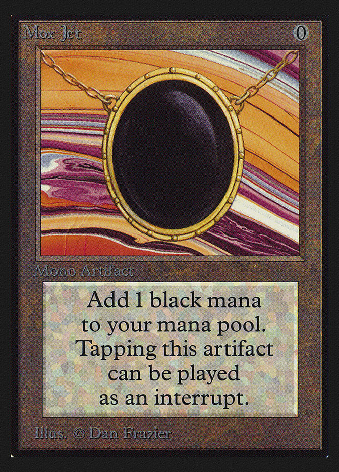 Mox Jet (Black Stone) [International Collectors' Edition] | I Want That Stuff Brandon