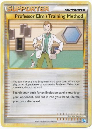 Professor Elm's Training Method (25/30) [HeartGold & SoulSilver: Trainer Kit - Gyarados] | I Want That Stuff Brandon