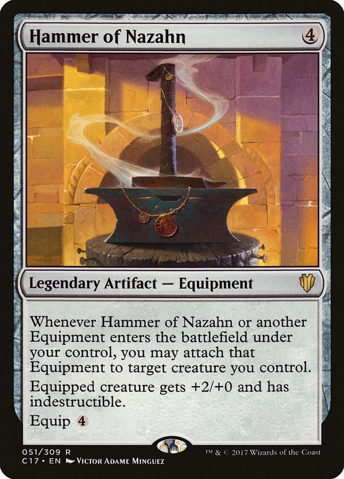 Hammer of Nazahn [Commander 2017] | I Want That Stuff Brandon