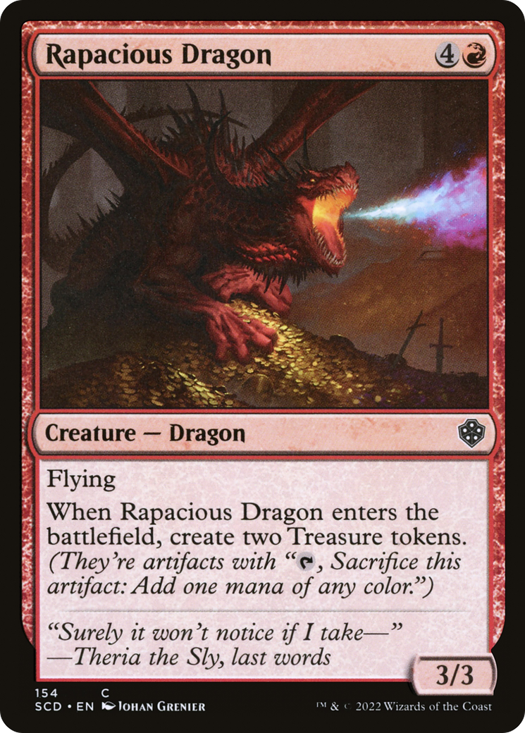 Rapacious Dragon [Starter Commander Decks] | I Want That Stuff Brandon