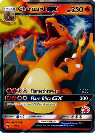 Charizard GX (9/68) [Battle Academy 2020] | I Want That Stuff Brandon