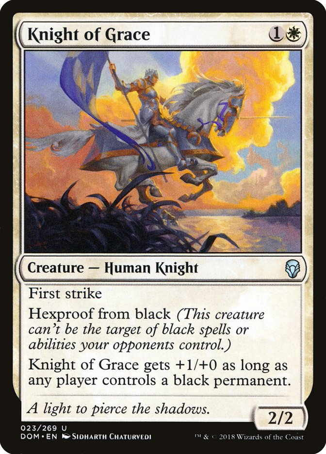 Knight of Grace [Dominaria] | I Want That Stuff Brandon