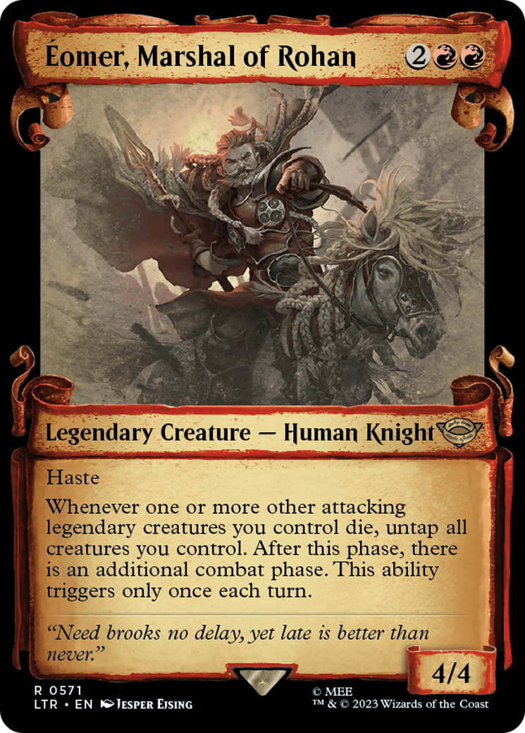 Eomer, Marshal of Rohan [The Lord of the Rings: Tales of Middle-Earth Showcase Scrolls] | I Want That Stuff Brandon