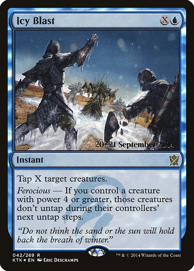 Icy Blast [Khans of Tarkir Prerelease Promos] | I Want That Stuff Brandon