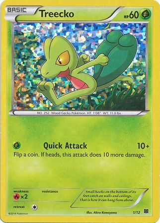 Treecko (1/12) [McDonald's Promos: 2015 Collection] | I Want That Stuff Brandon