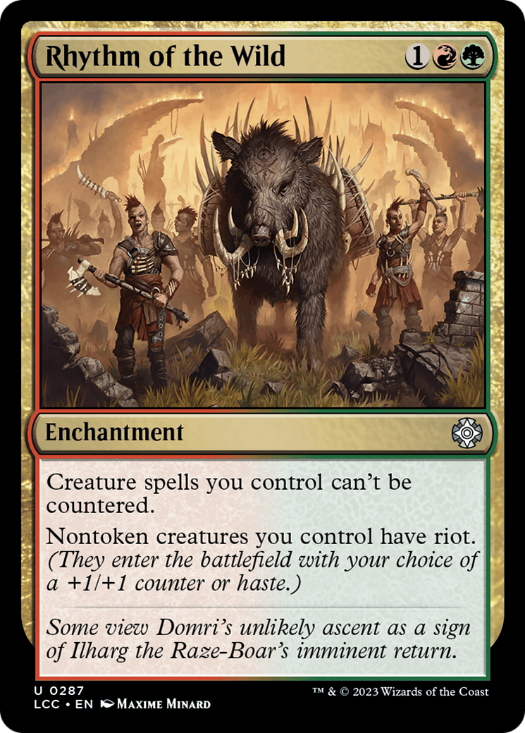 Rhythm of the Wild [The Lost Caverns of Ixalan Commander] | I Want That Stuff Brandon