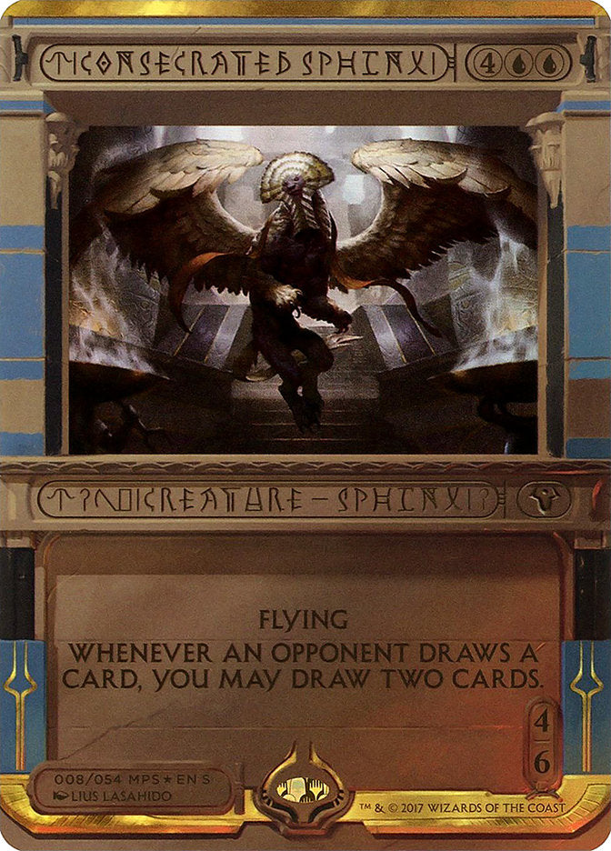 Consecrated Sphinx (Invocation) [Amonkhet Invocations] | I Want That Stuff Brandon