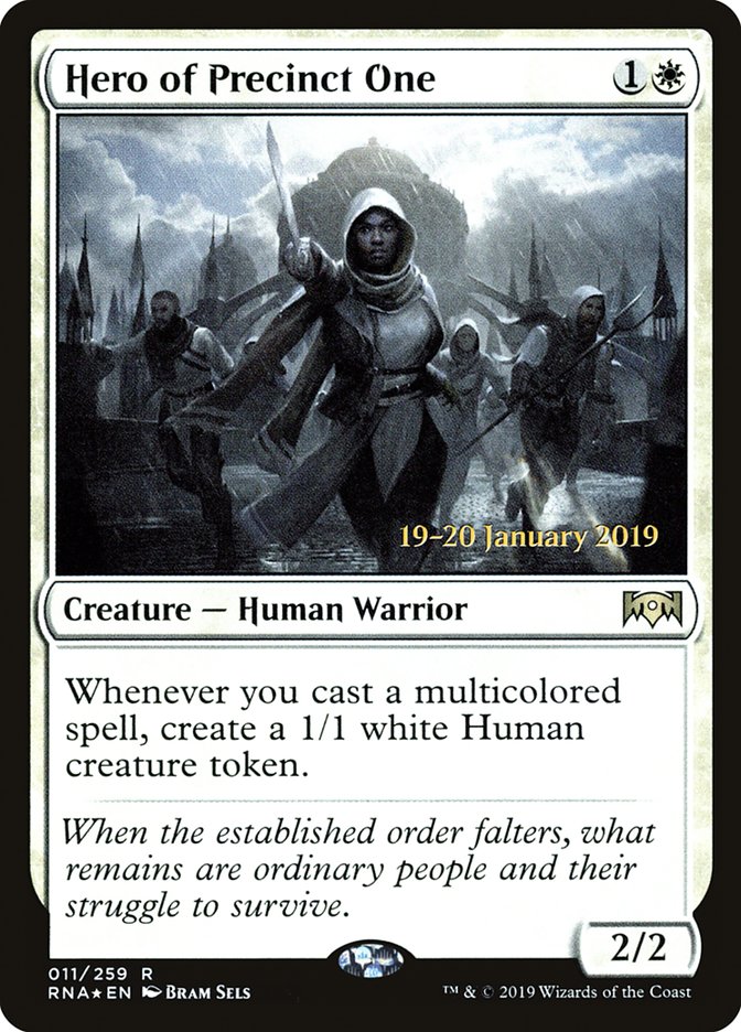 Hero of Precinct One [Ravnica Allegiance Prerelease Promos] | I Want That Stuff Brandon