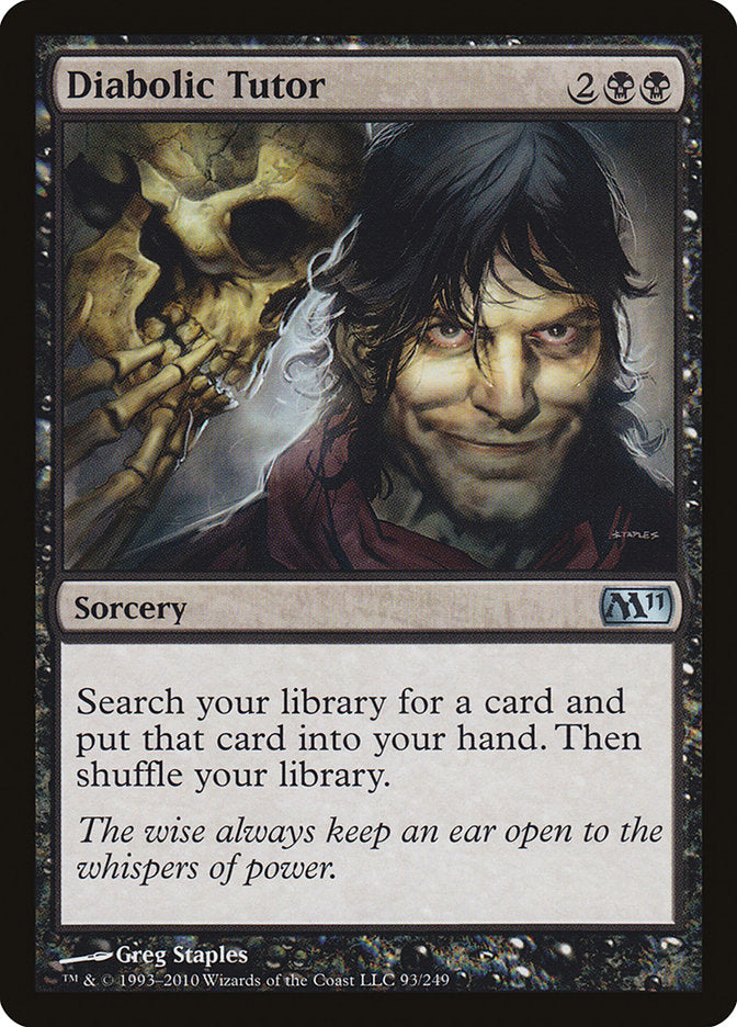 Diabolic Tutor [Magic 2011] | I Want That Stuff Brandon