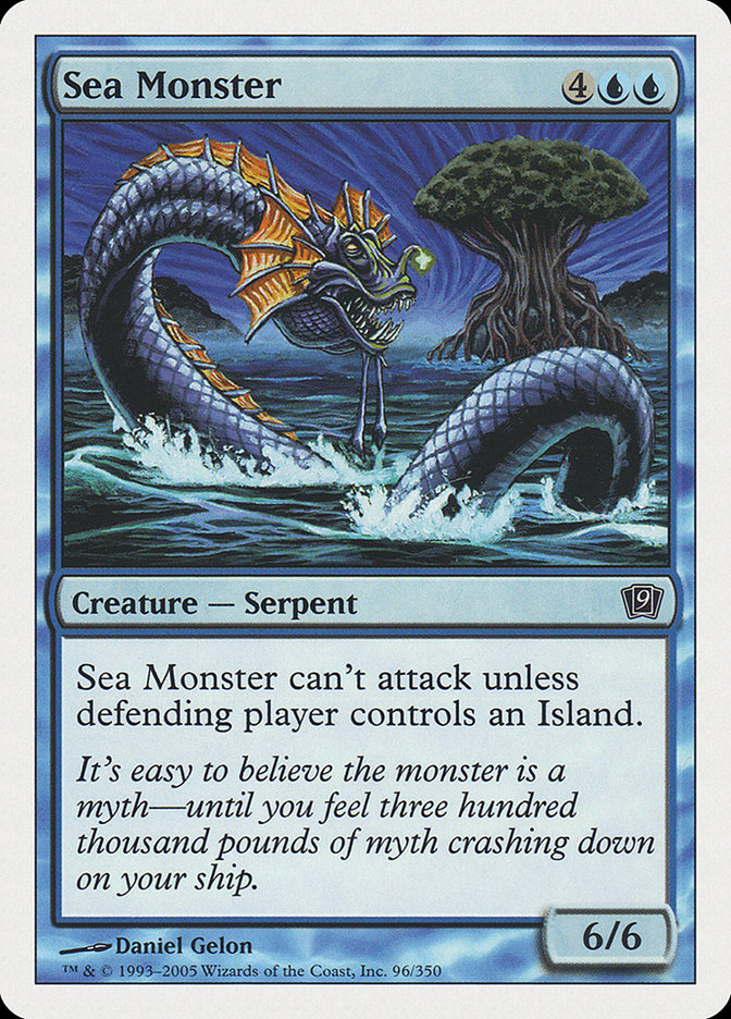 Sea Monster [Ninth Edition] | I Want That Stuff Brandon