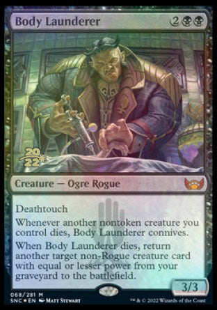 Body Launderer [Streets of New Capenna Prerelease Promos] | I Want That Stuff Brandon