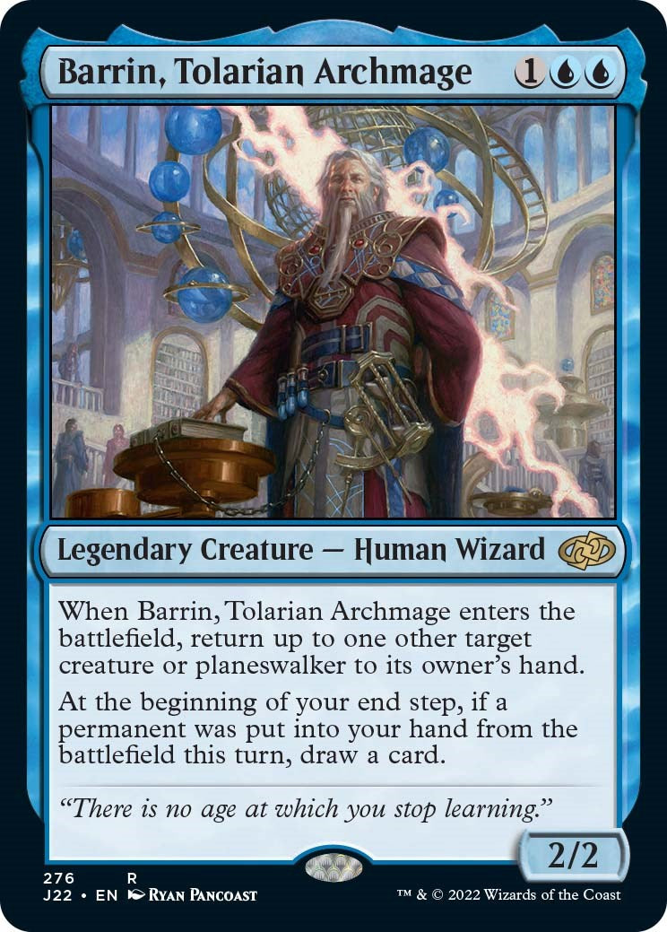 Barrin, Tolarian Archmage [Jumpstart 2022] | I Want That Stuff Brandon