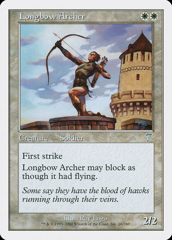 Longbow Archer [Seventh Edition] | I Want That Stuff Brandon