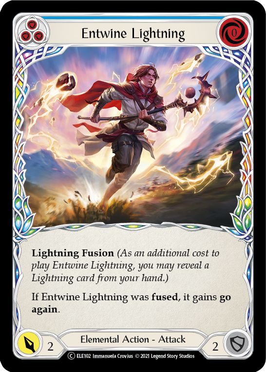 Entwine Lightning (Blue) [U-ELE102] Unlimited Normal | I Want That Stuff Brandon