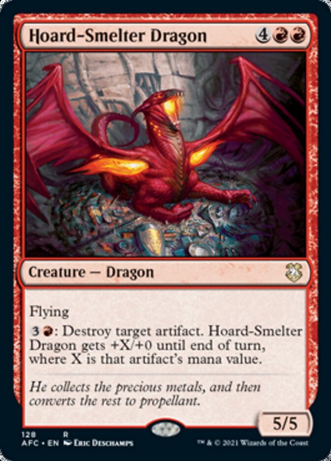 Hoard-Smelter Dragon [Dungeons & Dragons: Adventures in the Forgotten Realms Commander] | I Want That Stuff Brandon