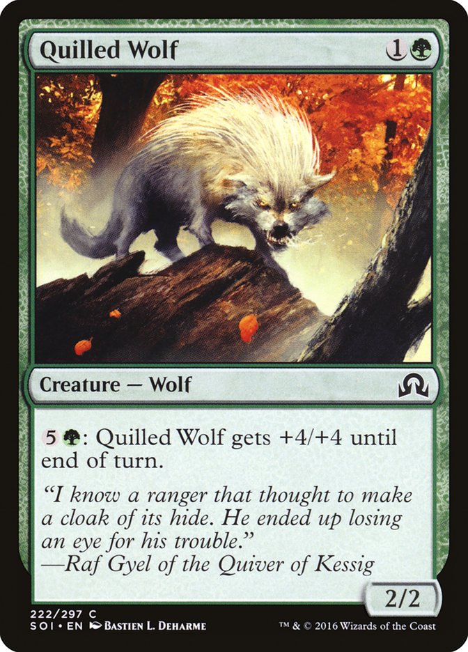 Quilled Wolf [Shadows over Innistrad] | I Want That Stuff Brandon