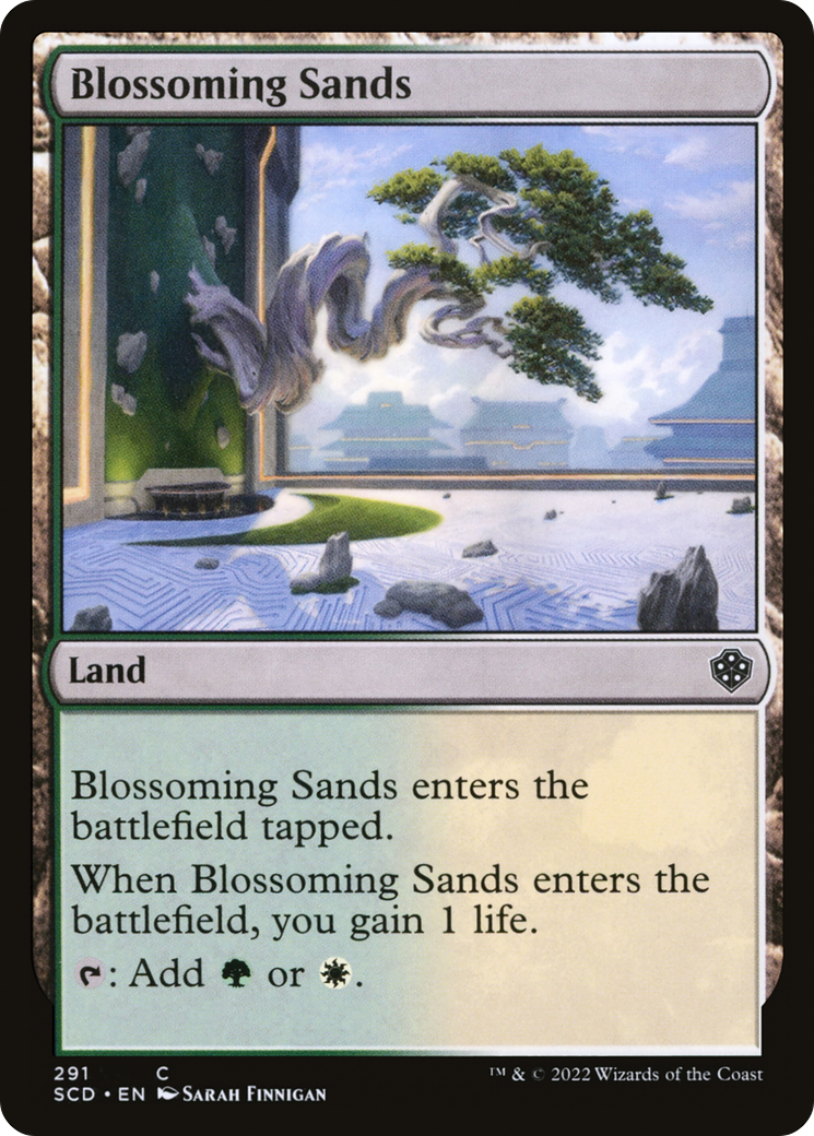 Blossoming Sands [Starter Commander Decks] | I Want That Stuff Brandon