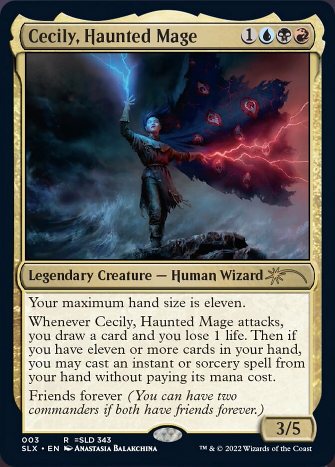 Cecily, Haunted Mage [Secret Lair: Universes Within] | I Want That Stuff Brandon