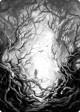 Forest 1 Art Card [Innistrad: Midnight Hunt Art Series] | I Want That Stuff Brandon