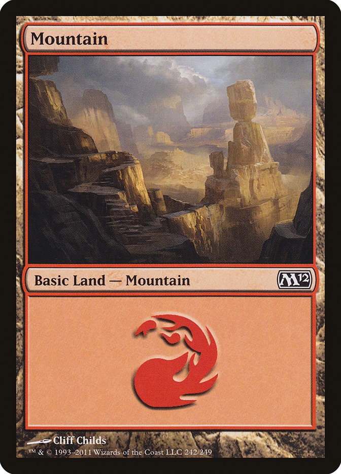 Mountain (242) [Magic 2012] | I Want That Stuff Brandon